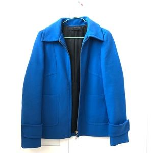 Beautiful Zara jacket in royal blue